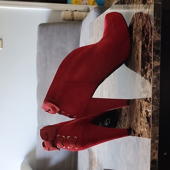 Guess Red Heel Bootie ๐ - Picture 6 of 7
